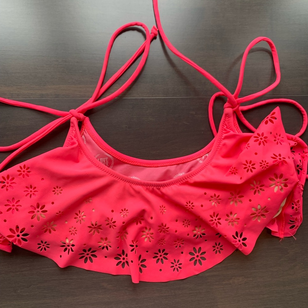 PINK swim top